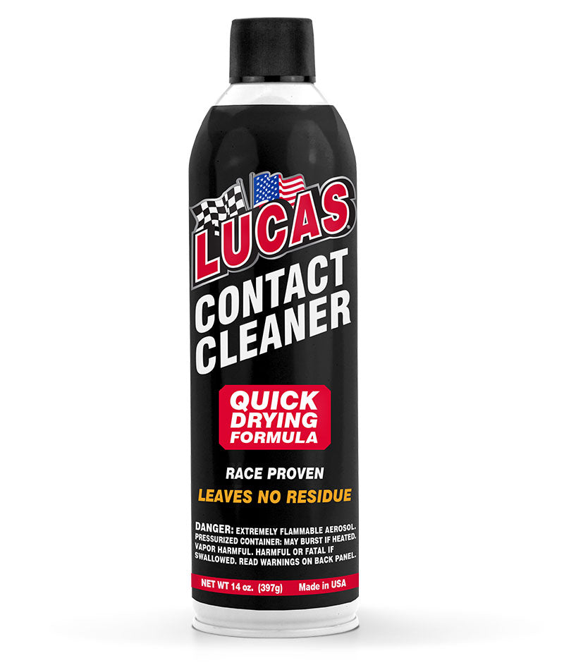 Lucas Oil 10799 Contact Cleaner, Cleaning Solution 14oz Can