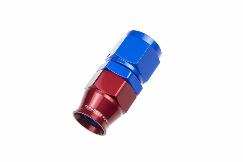 Redhorse Performance 1200-06-1 -06 AN Straight PTFE Reusable  Hose End - Blue