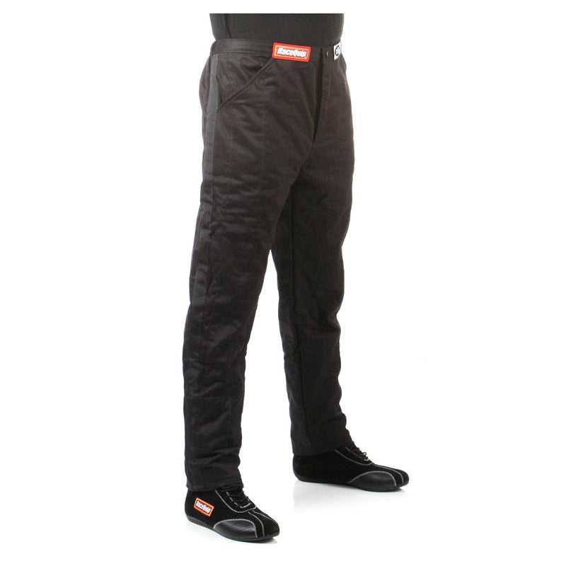 Racequip 122002 Race Pants Multi-Layer SFI3.2A/5  - Black - Small