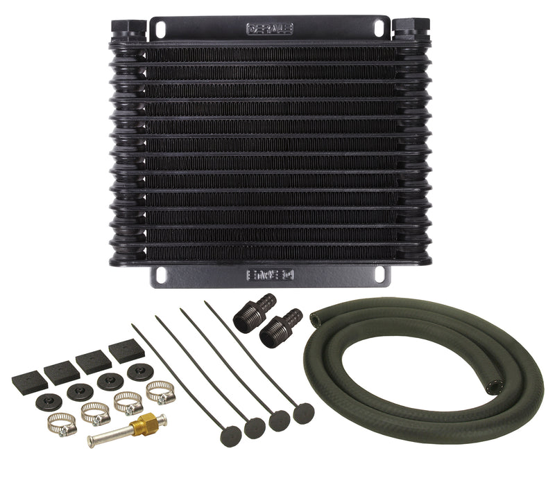 Derale 13613 13 Row Series 9000 Plate & Fin Transmission Cooler Kit