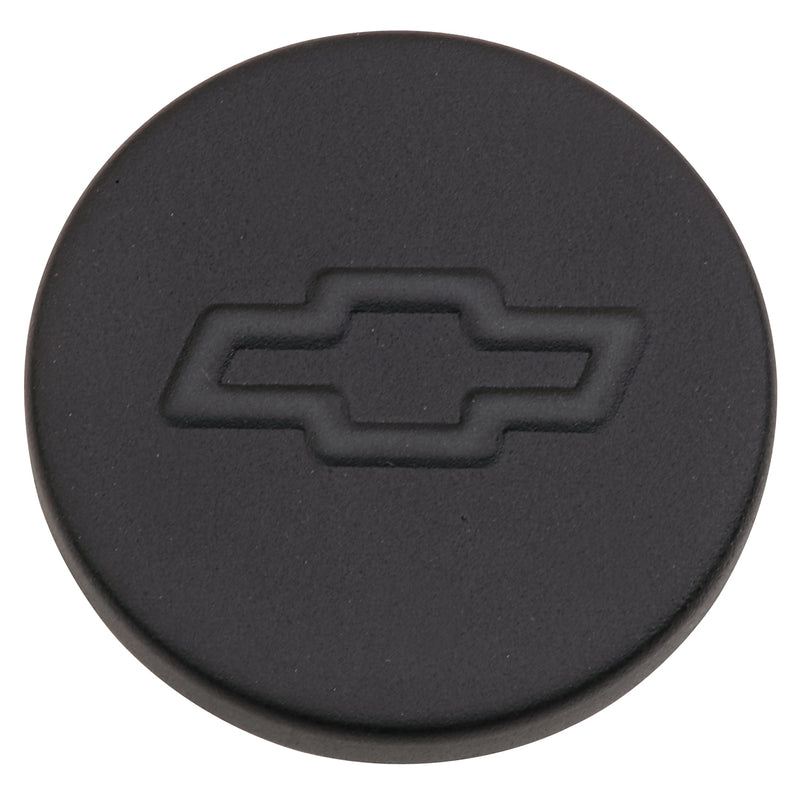 Proform 141-629 Chevy Bowtie Emblem Push-In Oil Filler Cap, Black Crinkle