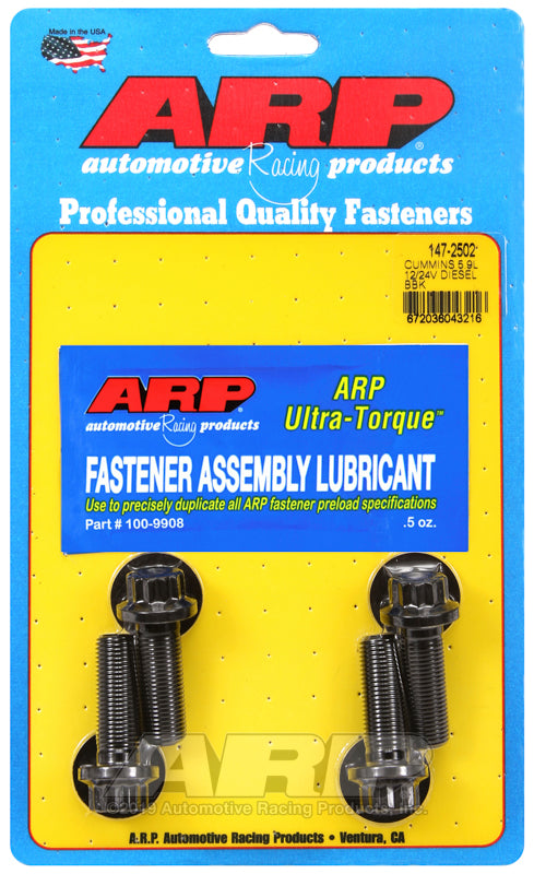ARP 147-2502 Dodge Cummins 5.9L 12V/24V balancer bolt kit