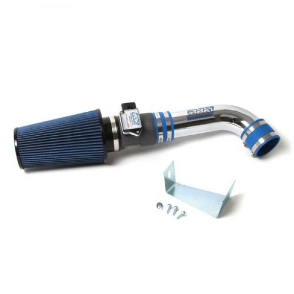 BBK Performance 1556 Mustang 5.0L Cold Air Intake Non-Fenderwell - Chrome 86-93