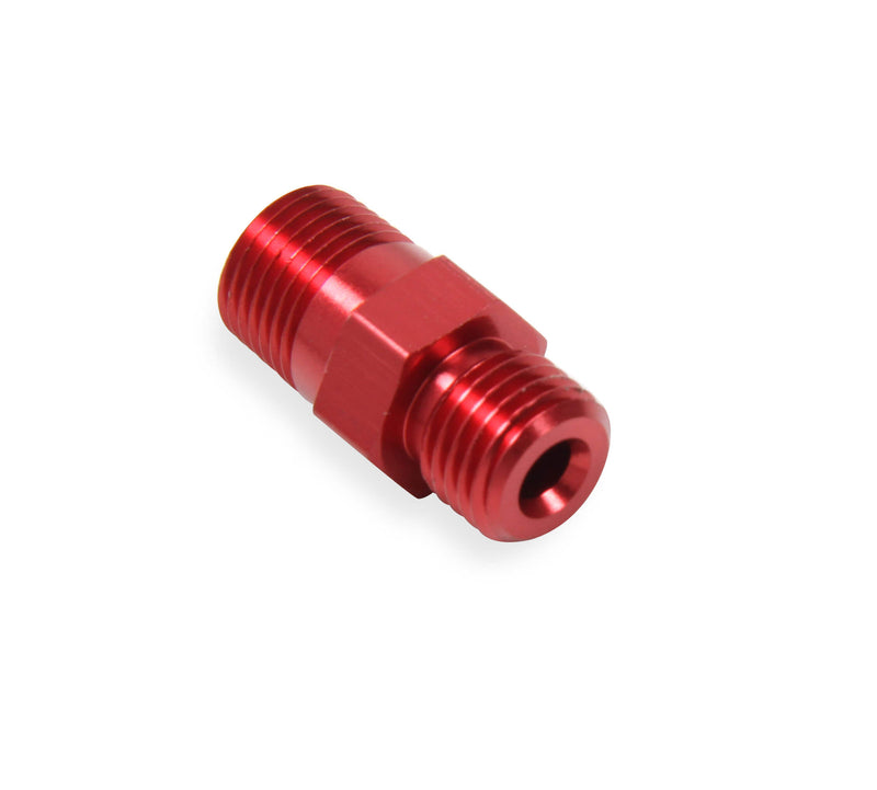 NOS 17953NOS Flare Jet Fitting, 3AN - 1/8" NPT, Straight, Red