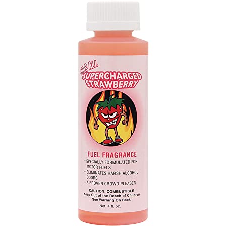 Power Plus Lubricant 19769-81 Supercharged Strawberry Fuel Fragrance