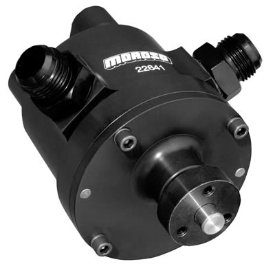 Moroso 22641 Original 4-Vane Vacuum Pump, Wet or Dry Sump Systems