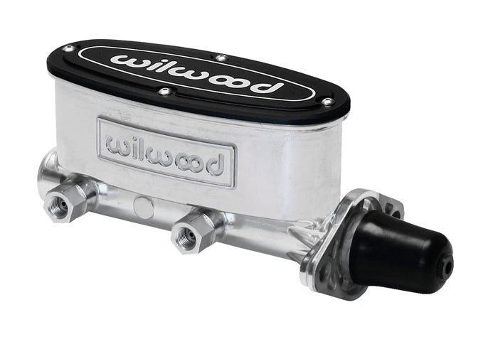 Wilwood 260-8556-P Master Cylinder Tandem Chamber - Polished, 1-1/8" Bore