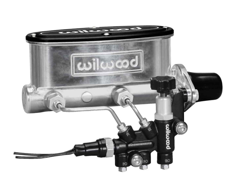 Wilwood 261-13270-P Aluminum Tandem Master Cylinder Kit - Polished