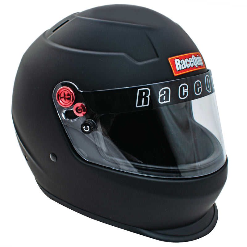 Racequip 276992 PRO20 Full Face Helmet Snell SA2020 Flat Black Small