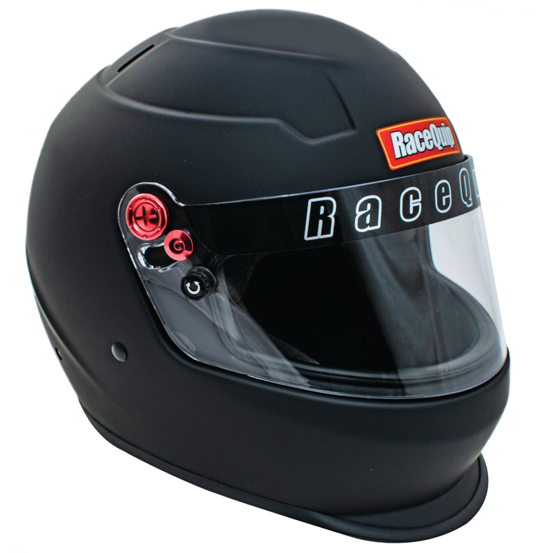 Racequip 276995 PRO20 Full Face Helmet Snell SA2020 Flat Black Large