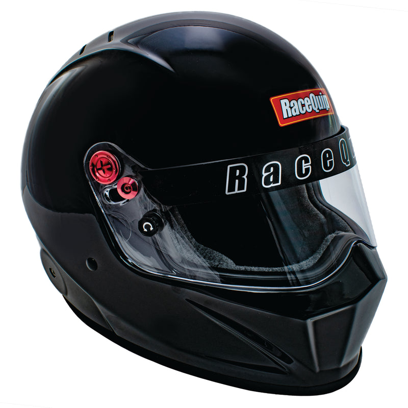 Racequip 286005 VESTA20 Full Face Helmet Snell SA2020 Gloss Black Large