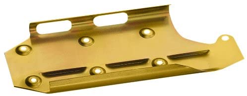 Milodon 32100 Gold Zinc Plated Louver L/S Dipstick Windage Tray SB Chevy