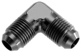 Redhorse Performance 821-08-2 -08 Male 90 Degree AN/JIC Flare Adapter - Black