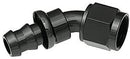 Redhorse Performance 2045-12-2 -12 45 Degree AN/JIC Hose End Push Lock - Black