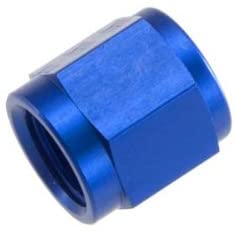 Redhorse Performance 818-06-1 -06 AN/JIC Aluminum Tube Nut 9/16" X 18 - Blue - 2/Pkg