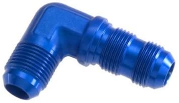 Redhorse Performance 833-08-1 -08 90 Degree Male AN/JIC Bulkhead Adapter - Blue