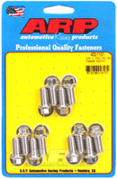 ARP 400-1107 3/8 x .750 SS hex header bolt kit
