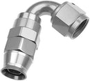 Redhorse Performance 1220-06-5 -06 AN 120 Degree PTFE Reusable  Hose End - Clear