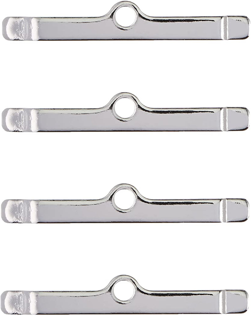 Mr. Gasket 9817 Valve Cover Clamps - Long Style - Chrome