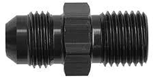 Redhorse Performance 8161-06-14-2 -06 Male AN/JIC Flare To M14X1.5 Inverted Adapter - Black