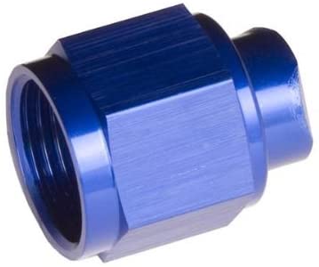 Redhorse Performance 929-16-1 -16 Two Piece AN/JIC Flare Cap Nut - Blue