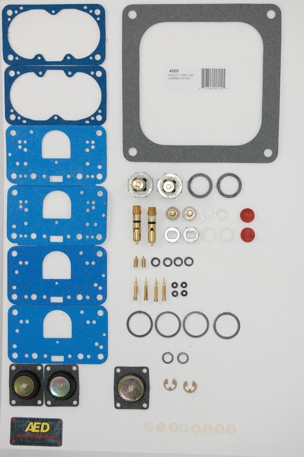 AED Performance 4500A Ultimate Performance Carburetor Rebuild Kit, Alcohol