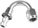 Redhorse Performance 2150-12-5 -12 150 Degree AN/JIC Push Lock Hose End - Clear