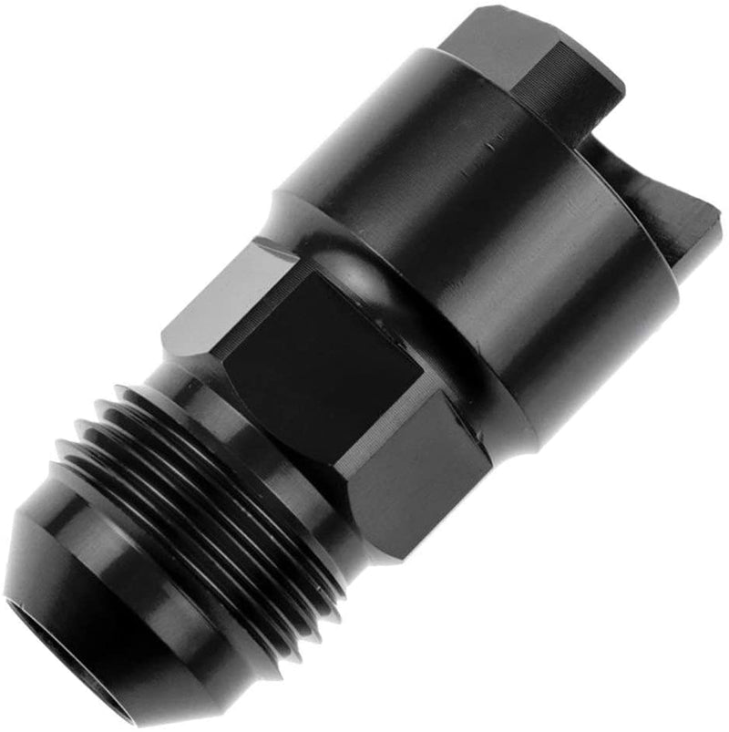 Redhorse Performance 881-06-04-2 Fuel Fitting -06 AN Male To 1/4" EFI Female - Black