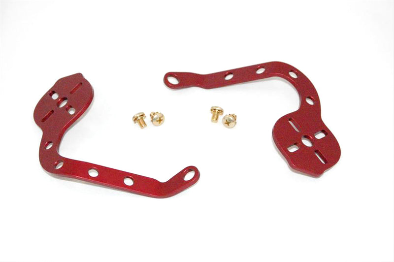 AED Performance 6082 Nitrous Solenoid Mounting Brackets - Red