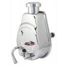 Tuff Stuff 6183A GM Power Steering Pump, Saginaw Style, Chrome