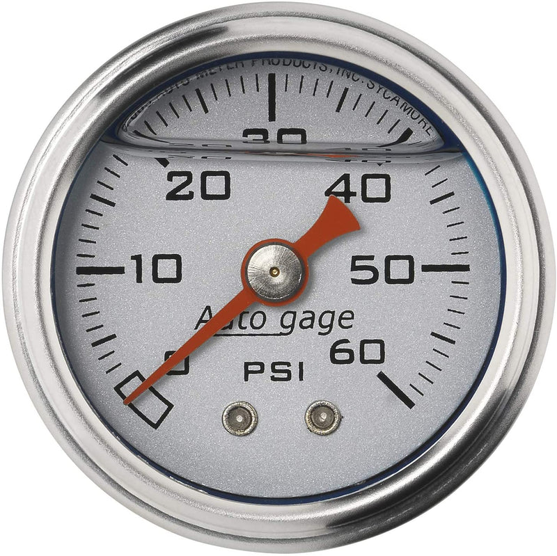 Autometer 2179 Autogage Fuel Pressure 60 psi Direct Mount Gauge