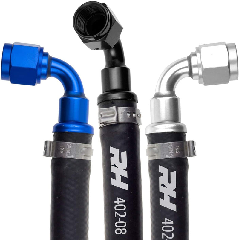 Redhorse Performance 402-10-3 -10 402 Series Black Push Lock Hose - 3 Feet