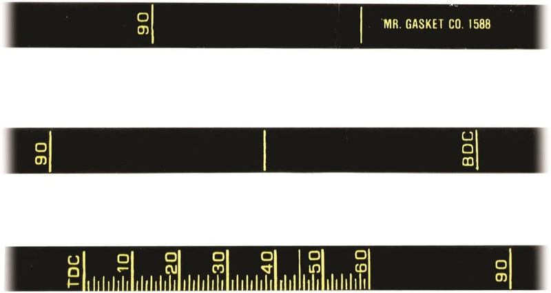 Mr. Gasket 1588 Timing Tape - SB Chevy 6-3/4" Balancer