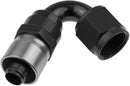 Redhorse Performance 7120-06-2 -06 AN 120 Degree Crimp Style Hose End - Black