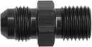 Redhorse Performance 8161-06-18-2 -06 Male AN/JIC Flare To M18X1.5 Inverted Adapter - Black