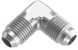 Redhorse Performance 821-10-5 -10 Male 90 Degree AN/JIC Flare Adapter - Clear