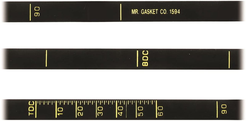 Mr. Gasket 1594 Timing Tape, Small Block Ford 6-3/8" Balancer