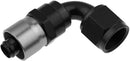 Redhorse Performance 7090-10-2 -10 AN 90 Degree Crimp Style Hose End - Black