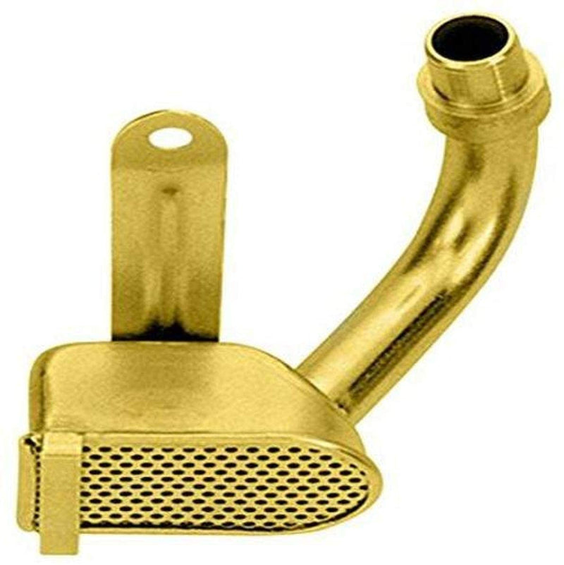 Milodon 18301 Gold Zinc Plated Low Profile Oil Pan Pickup BB Chevy