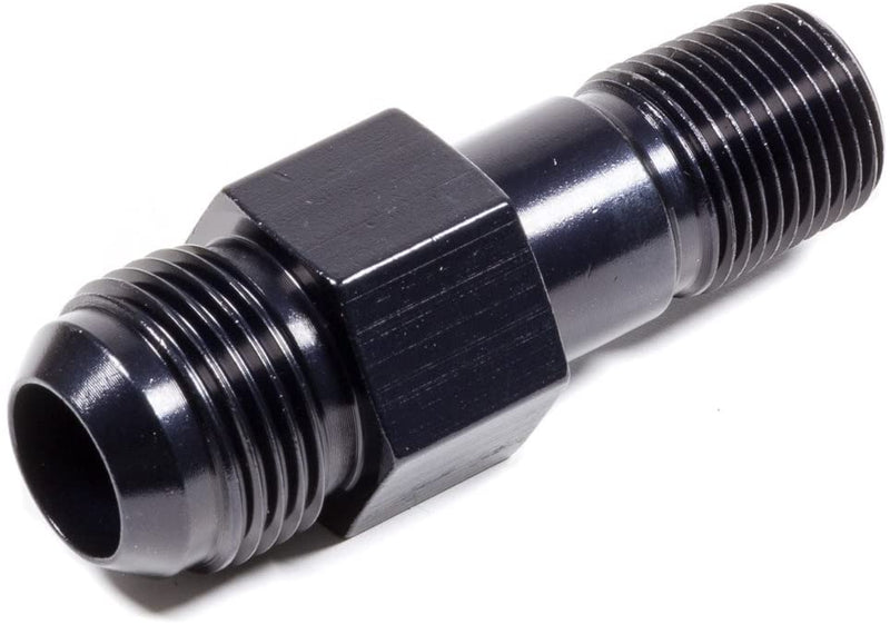 Fragola 481712-BL Oil Inlet Fitting Straight -12AN To 1/2" NPT - Black