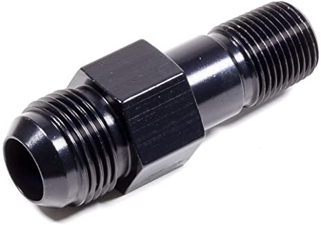 Fragola 481710-BL Oil Inlet Fitting Straight -10AN To 1/2" NPT - Black