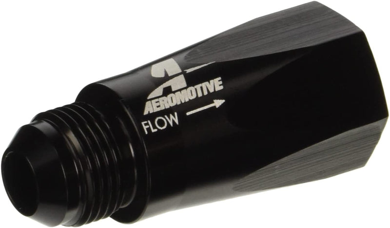 AEROMOTIVE 15107 IN-LINE FULL FLOW CHECK VALVE (MALE -10 AN INLET, FEMALE -10 AN OUTLET)