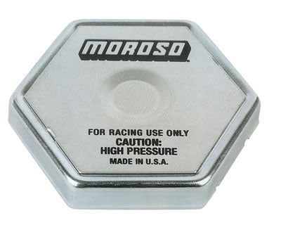 Moroso 63328 Racing Steel Radiator Cap, 27-29 psi