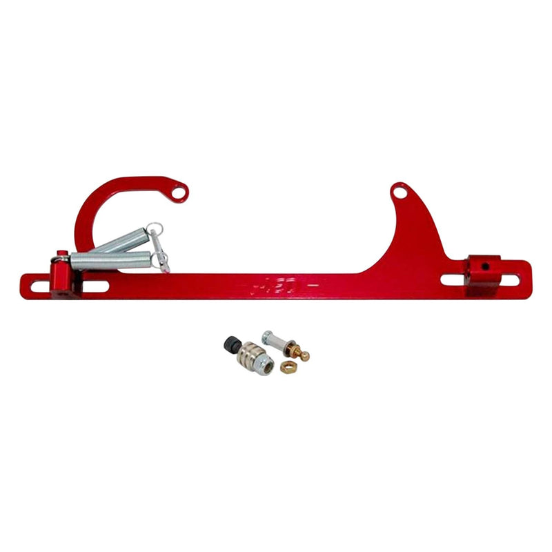 AED 6602R Billet Throttle Cable and Spring Bracket - Red