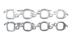 Patriot Exhaust 66124 Seal-4-Good Header Flange Gaskets Chevy BB Stock Square