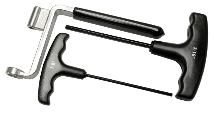 Proform 66778 Valve Lash Wrench Set. 1/2" Wrench w/ 3/16" & 1/8" T-Handle