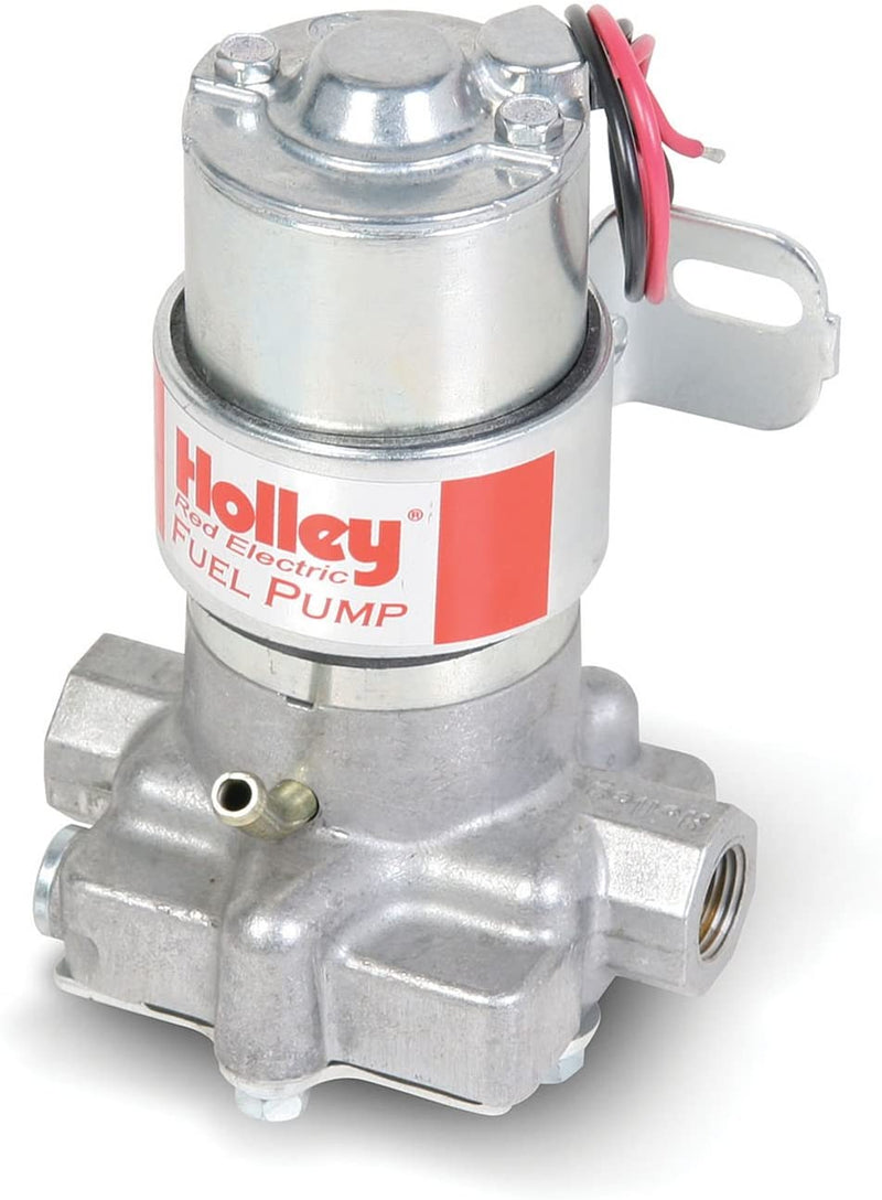 HOLLEY 712-801-1 RED ELECTRIC FUEL PUMP 97 GPH - MARINE CARBURETED APPS