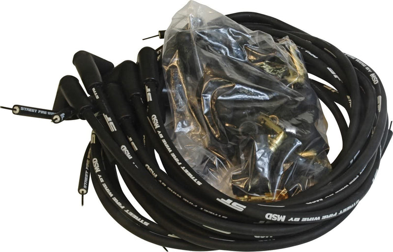 MSD 5553 Street-Fire Wire Set 8 Cyl 90°, Sock/ HEI, Universal