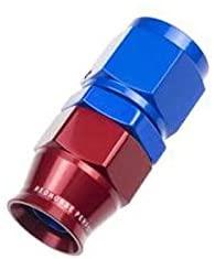 Redhorse Performance 1200-08-1 -08 AN Straight PTFE Reusable  Hose End - Blue