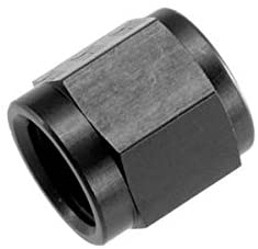 Redhorse Performance 818-12-2 -12 AN/JIC Aluminum Tube Nut 1-1/16" X 12 - Black